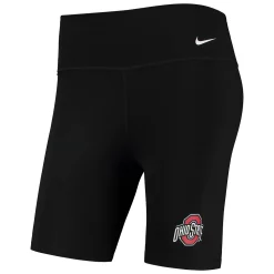 Women's Nike Black Ohio State Buckeyes Biker Performance Shorts -Nike Clothing store 5821417 ALT2
