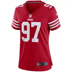 Women's Nike Nick Bosa Scarlet San Francisco 49ers Player Game Jersey 5 Women's Nike Nick Bosa Scarlet San Francisco 49ers Player Game Jersey -Nike Clothing store 5822148 ALT2