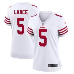 Women's Nike Trey Lance White San Francisco 49ers Player Game Jersey