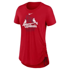 Women's Nike Red St. Louis Cardinals Side Cinch Fashion Tri-Blend Performance T-Shirt 5 Women's Nike Red St. Louis Cardinals Side Cinch Fashion Tri-Blend Performance T-Shirt -Nike Clothing store 5823624 ALT2