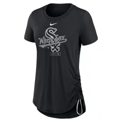 Women's Nike Black Chicago White Sox Side Cinch Fashion Tri-Blend Performance T-Shirt 5 Women's Nike Black Chicago White Sox Side Cinch Fashion Tri-Blend Performance T-Shirt -Nike Clothing store 5824146 ALT2