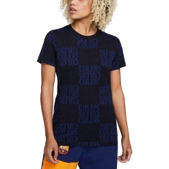 Women's Nike Black/Navy Barcelona Voice T-Shirt