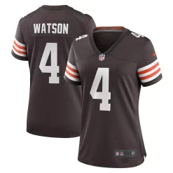 Women's Nike Deshaun Watson Brown Cleveland Browns Game Jersey