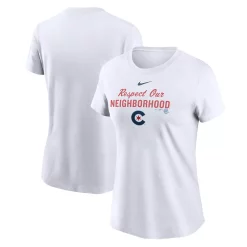 Women's Nike White Chicago Cubs City Connect T-Shirt
