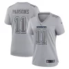 Women's Nike Micah Parsons Gray Dallas Cowboys Atmosphere Fashion Game Jersey
