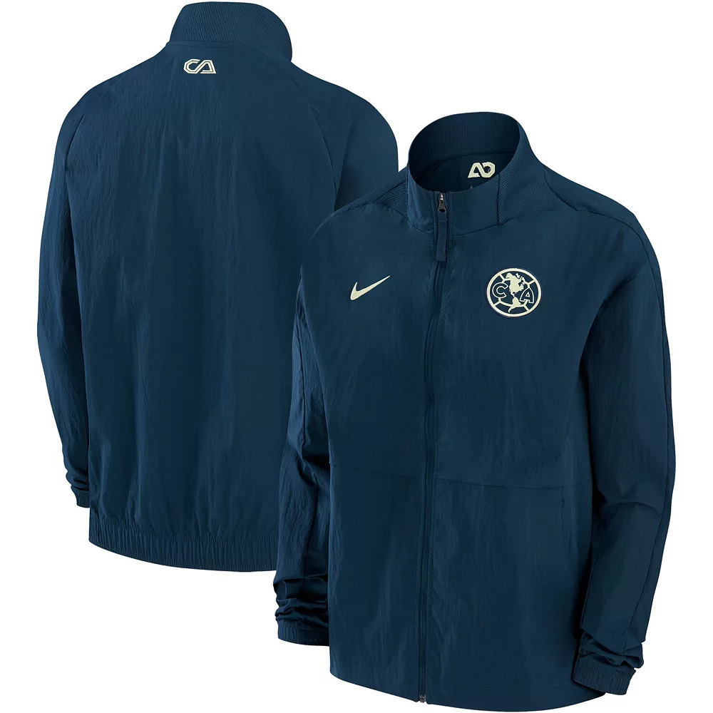 Women's Nike Navy Club America Anthem Full-Zip Jacket 2 Women's Nike Navy Club America Anthem Full-Zip Jacket - Image 2