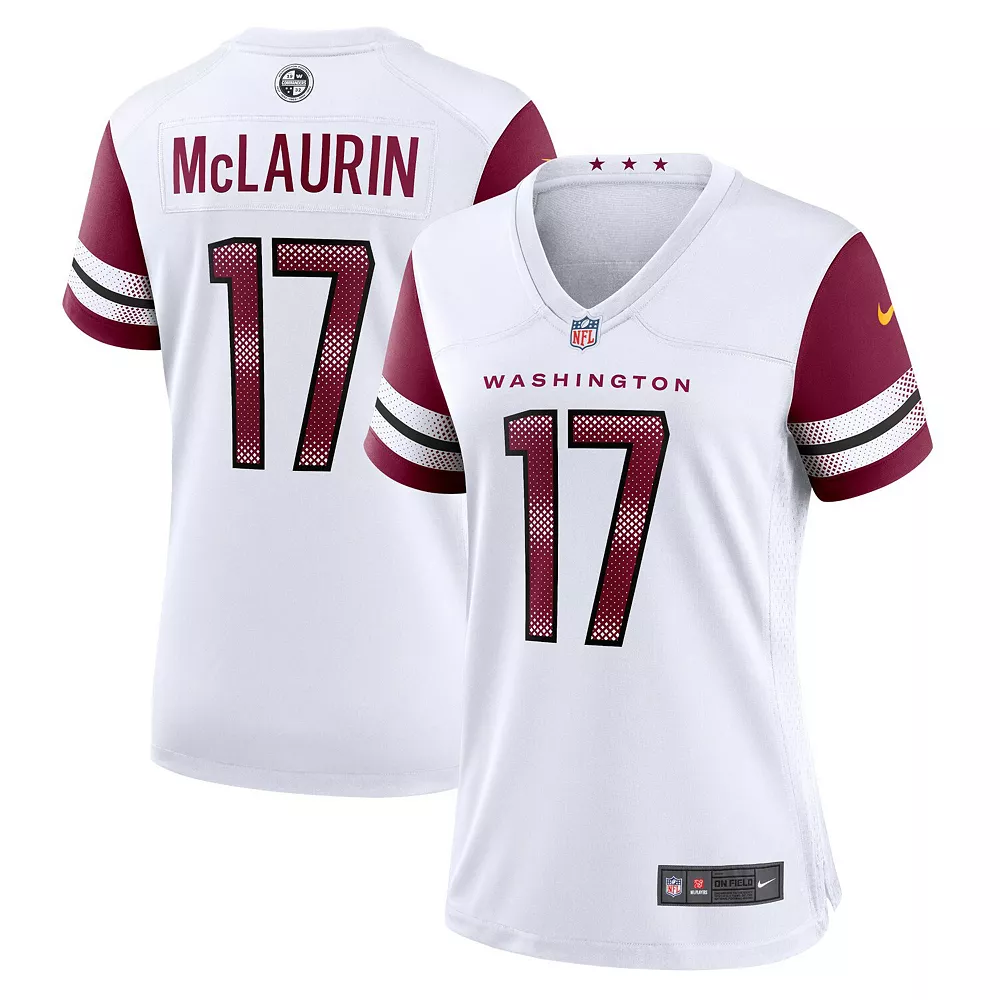 Women's Nike Terry McLaurin White Washington Commanders Game Jersey 1 Women's Nike Terry McLaurin White Washington Commanders Game Jersey