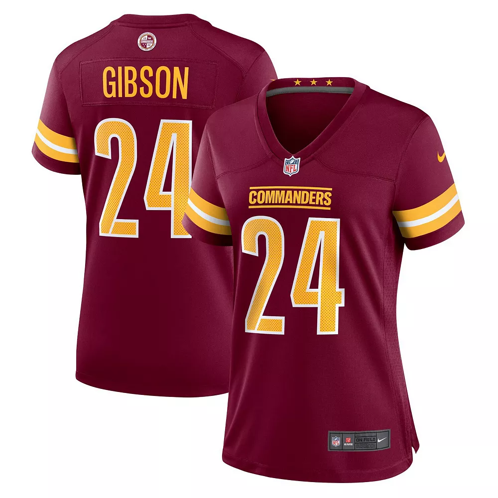 Women's Nike Antonio Gibson Burgundy Washington Commanders Game Jersey 2 Women's Nike Antonio Gibson Burgundy Washington Commanders Game Jersey - Image 2