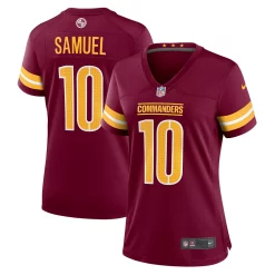 Women's Nike Curtis Samuel Burgundy Washington Commanders Game Jersey