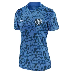 Women's Nike Navy Club America 2022/23 Pre-Match Home Performance Top -Nike Clothing store 5917385 ALT2