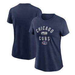 Women's Nike Navy Chicago Cubs 2022 Field of Dreams Collection T-Shirt