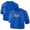 Women's Nike Blue UCLA Bruins Tie-Dye Cropped T-Shirt