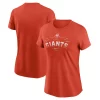 Women's Nike Orange San Francisco Giants City Connect T-Shirt