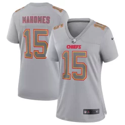 Women's Nike Patrick Mahomes Gray Kansas City Chiefs Atmosphere Fashion Game Jersey