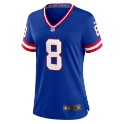 Women's Nike Daniel Jones Royal New York Giants Classic Player Game Jersey -Nike Clothing store 5951353 ALT2