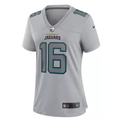 Women's Nike Trevor Lawrence Gray Jacksonville Jaguars Atmosphere Fashion Game Jersey -Nike Clothing store 5967730 ALT2