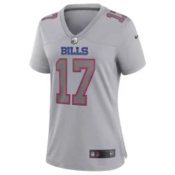 Women's Nike Josh Allen Gray Buffalo Bills Atmosphere Fashion Game Jersey -Nike Clothing store 5970096 ALT2