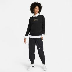 Women's Nike Sportswear Club Leopard Sweatshirt -Nike Clothing store 5975664 ALT2