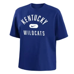 Women's Nike Royal Kentucky Wildcats Clean Team Boxy T-Shirt