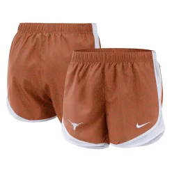 Women's Nike Texas Orange/White Texas Longhorns Performance Tempo Shorts