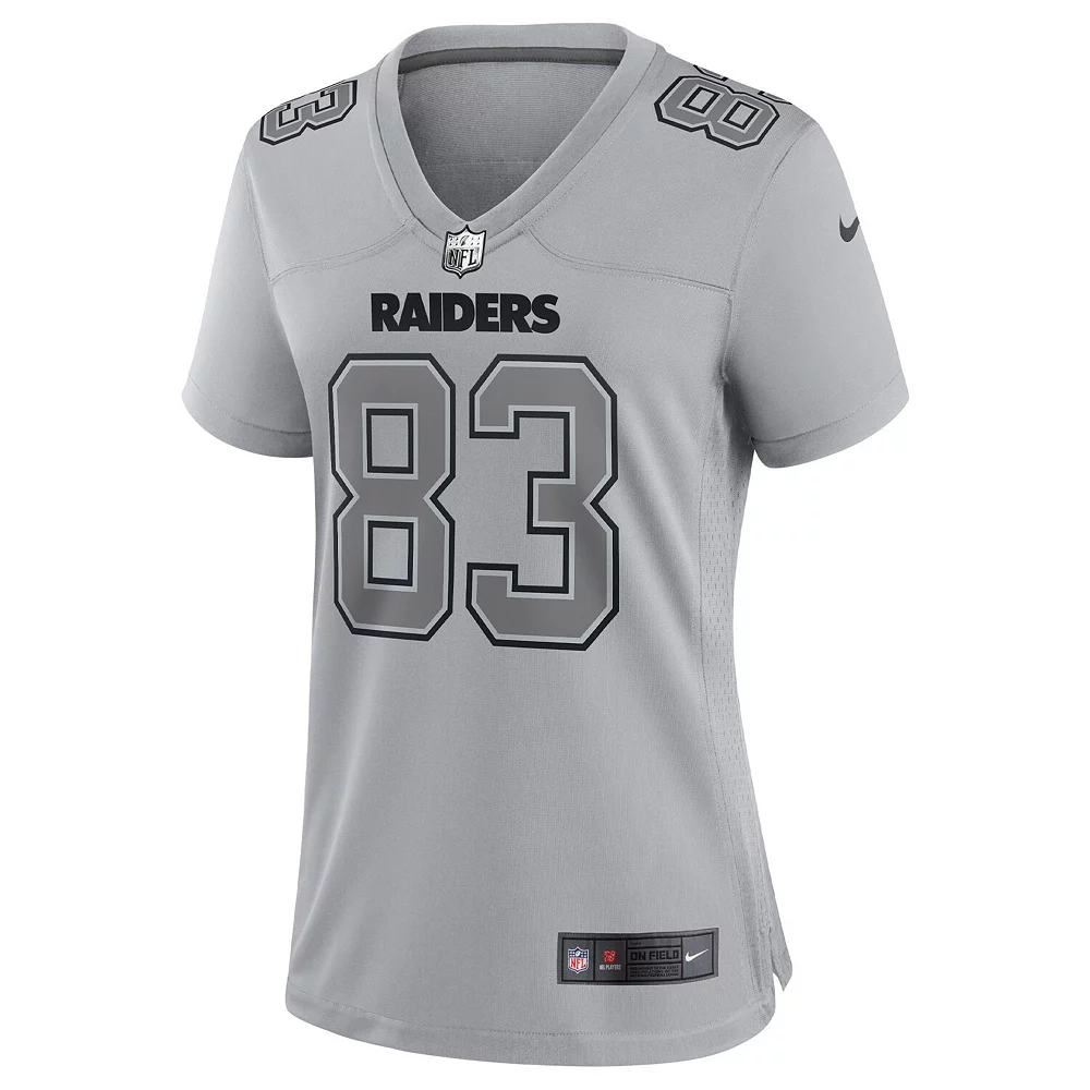 Women's Nike Darren Waller Gray Las Vegas Raiders Atmosphere Fashion Game Jersey 3 Women's Nike Darren Waller Gray Las Vegas Raiders Atmosphere Fashion Game Jersey - Image 3