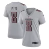 Women's Nike Kyle Pitts Gray Atlanta Falcons Atmosphere Fashion Game Jersey