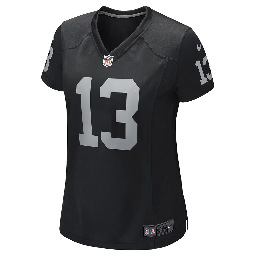 Women's Nike Hunter Renfrow Black Las Vegas Raiders Game Player Jersey 3 Women's Nike Hunter Renfrow Black Las Vegas Raiders Game Player Jersey - Image 3
