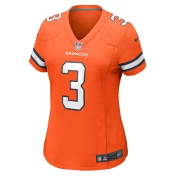 Women's Nike Russell Wilson Orange Denver Broncos Player Game Jersey 5 Women's Nike Russell Wilson Orange Denver Broncos Player Game Jersey -Nike Clothing store 5994246 ALT2