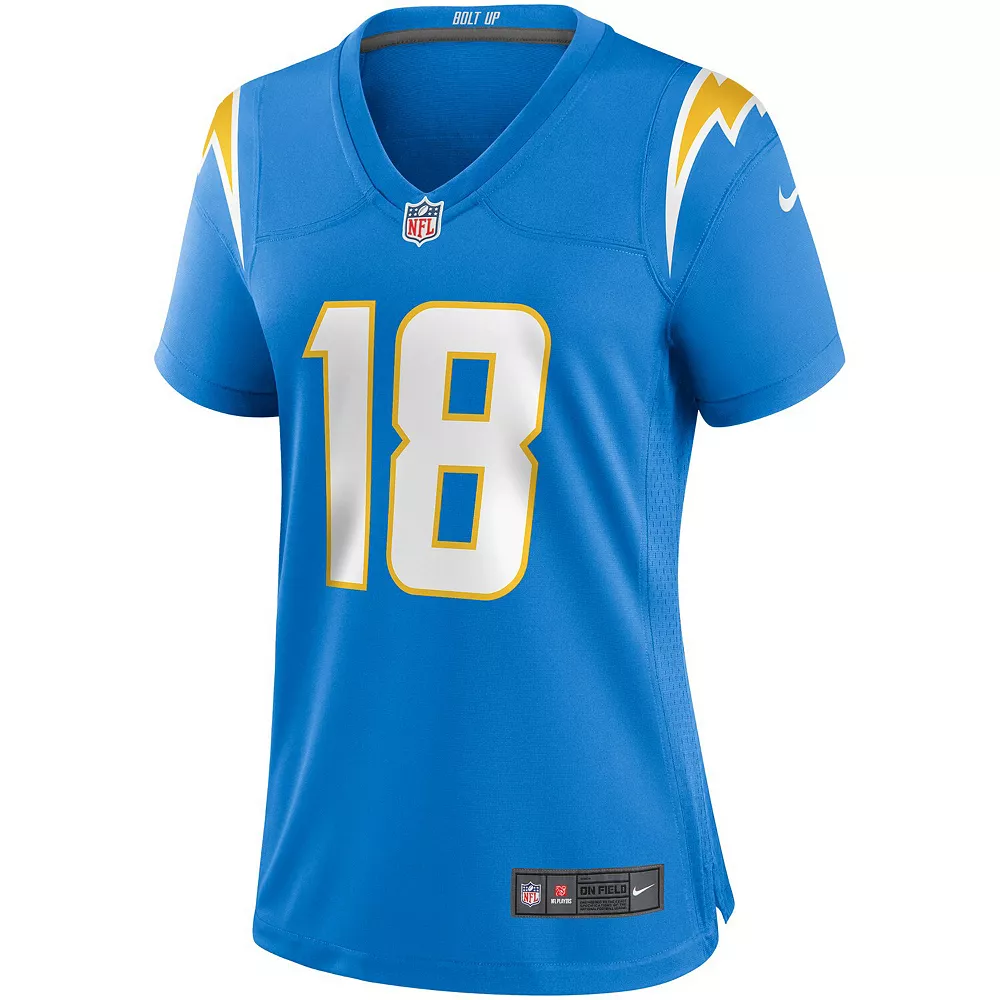 Women's Nike Charlie Joiner Powder Blue Los Angeles Chargers Game Retired Player Jersey 3 Women's Nike Charlie Joiner Powder Blue Los Angeles Chargers Game Retired Player Jersey - Image 3