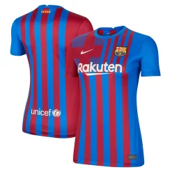 Women's Nike Blue Barcelona 2021/22 Home Replica Jersey