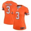 Women's Nike Russell Wilson Orange Denver Broncos Alternate Legend Jersey