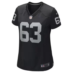 Women's Nike Gene Upshaw Black Las Vegas Raiders Game Retired Player Jersey 5 Women's Nike Gene Upshaw Black Las Vegas Raiders Game Retired Player Jersey -Nike Clothing store 6010569 ALT2
