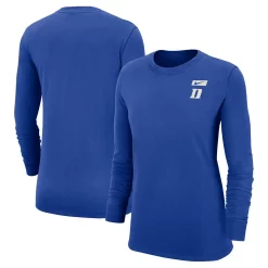 Women's Nike Royal Duke Blue Devils Badge Long Sleeve T-Shirt