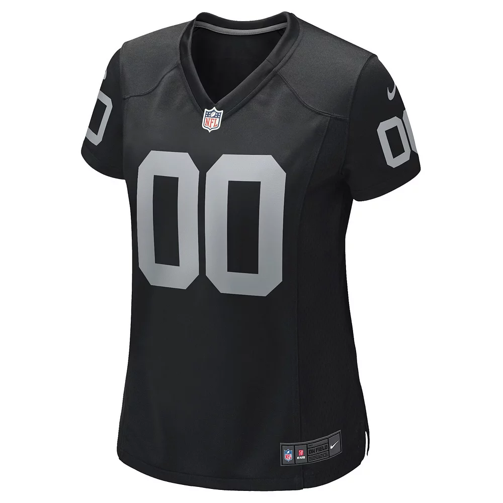 Women's Nike Jim Otto Black Las Vegas Raiders Game Retired Player Jersey 3 Women's Nike Jim Otto Black Las Vegas Raiders Game Retired Player Jersey - Image 3