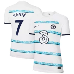 Women's Nike N'Golo Kanté White Chelsea 2022/23 Away Breathe Stadium Replica Player Jersey