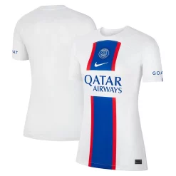Women's Nike White Paris Saint-Germain 2022/23 Third Breathe Stadium Replica Blank Jersey -Nike Clothing store 6011676 ALT