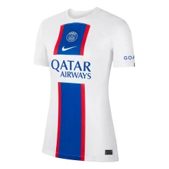 Women's Nike White Paris Saint-Germain 2022/23 Third Breathe Stadium Replica Blank Jersey -Nike Clothing store 6011676 ALT2