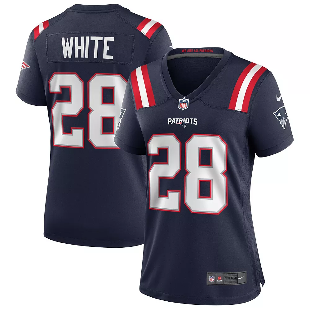 Women's Nike James White Navy New England Patriots Game Jersey 2 Women's Nike James White Navy New England Patriots Game Jersey - Image 2