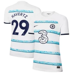 Women's Nike Kai Havertz White Chelsea 2022/23 Away Breathe Stadium Replica Player Jersey
