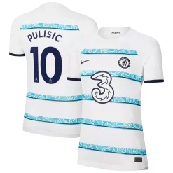 Women's Nike Christian Pulisic White Chelsea 2022/23 Away Breathe Stadium Replica Player Jersey