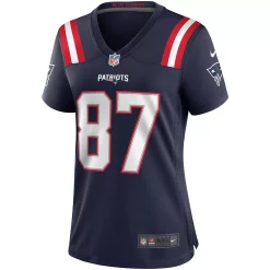 Women's Nike Ben Coates Navy New England Patriots Game Retired Player Jersey -Nike Clothing store 6012232 ALT2