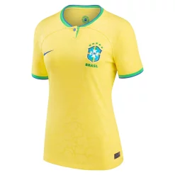 Women's Nike Yellow Brazil National Team 2022/23 Home Breathe Stadium Replica Blank Jersey 5 Women's Nike Yellow Brazil National Team 2022/23 Home Breathe Stadium Replica Blank Jersey -Nike Clothing store 6012327 ALT2