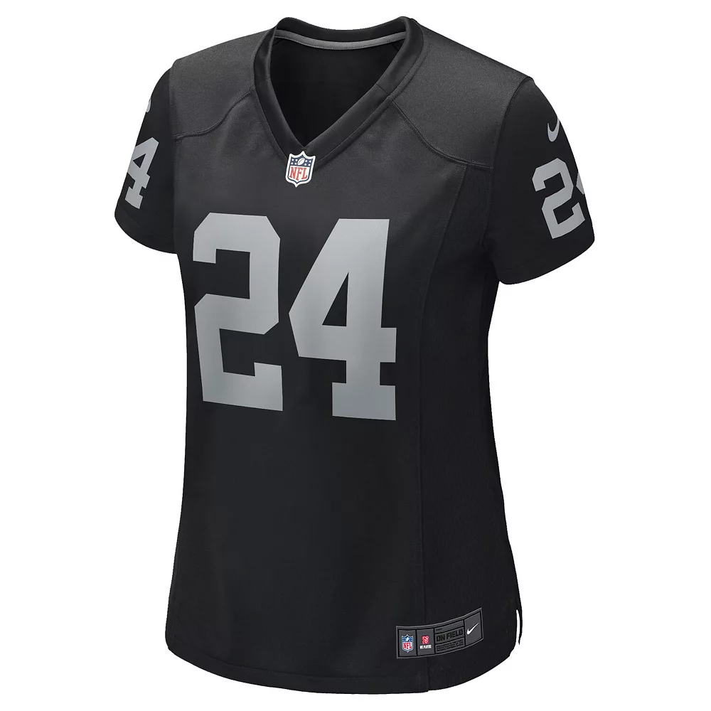 Women's Nike Johnathan Abram Black Las Vegas Raiders Game Jersey 3 Women's Nike Johnathan Abram Black Las Vegas Raiders Game Jersey - Image 3