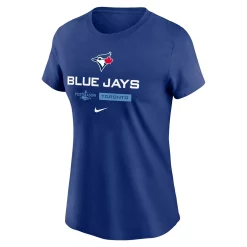 Women's Nike Royal Toronto Blue Jays 2022 Postseason Authentic Collection Dugout T-Shirt -Nike Clothing store 6012469 ALT2