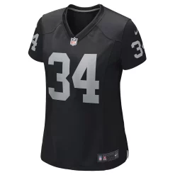 Women's Nike Bo Jackson Black Las Vegas Raiders Game Retired Player Jersey -Nike Clothing store 6012632 ALT2