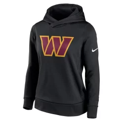 Women's Nike Black Washington Commanders Team Performance Pullover Hoodie -Nike Clothing store 6025317 ALT2