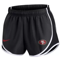 Women's Nike Charcoal San Francisco 49ers Plus Size Logo Performance Tempo Shorts 5 Women's Nike Charcoal San Francisco 49ers Plus Size Logo Performance Tempo Shorts -Nike Clothing store 6025534 ALT2