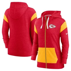 Women's Nike Red/Gold Kansas City Chiefs Monaco Full-Zip Hoodie