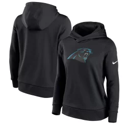 Women's Nike Black Carolina Panthers Pullover Hoodie