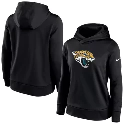 Women's Nike Black Jacksonville Jaguars Performance Pullover Hoodie